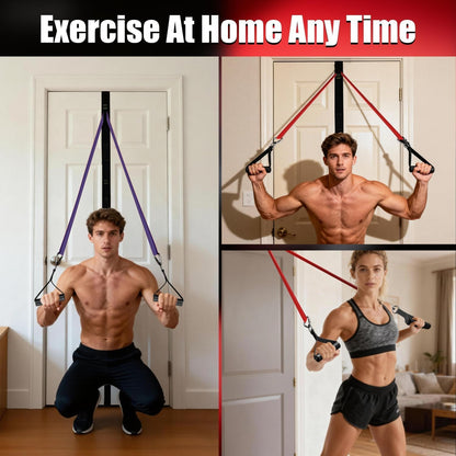 Pull up Assistance Bands,5-125Lb Resistance Bands with Grip、Door Anchor、Gym Bag - Exercise Bands for Full-Body Training, Fitness, Physical Therapy -USA Original Patent